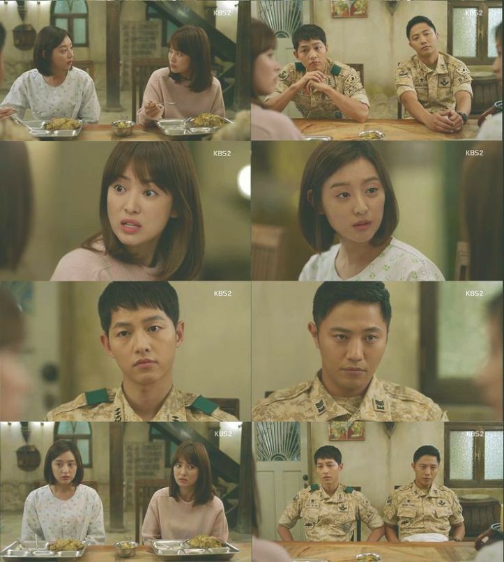 descendants of the sun kıskanma sahnesi